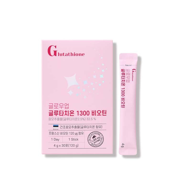 [オンユーバイオ/ONYOUBIO] グロウアップ グルタチオン 1300 ビオチン 30包
