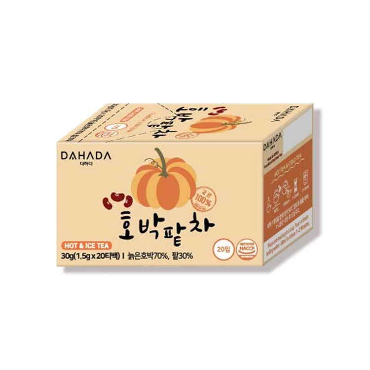 [ダハダ/DAHADA] カボチャ小豆茶 20ティーバッグ/100ティーバッグ