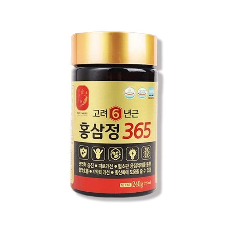 [ハンサムス/HANSAMSU] 6年根 高麗紅参精365 240g