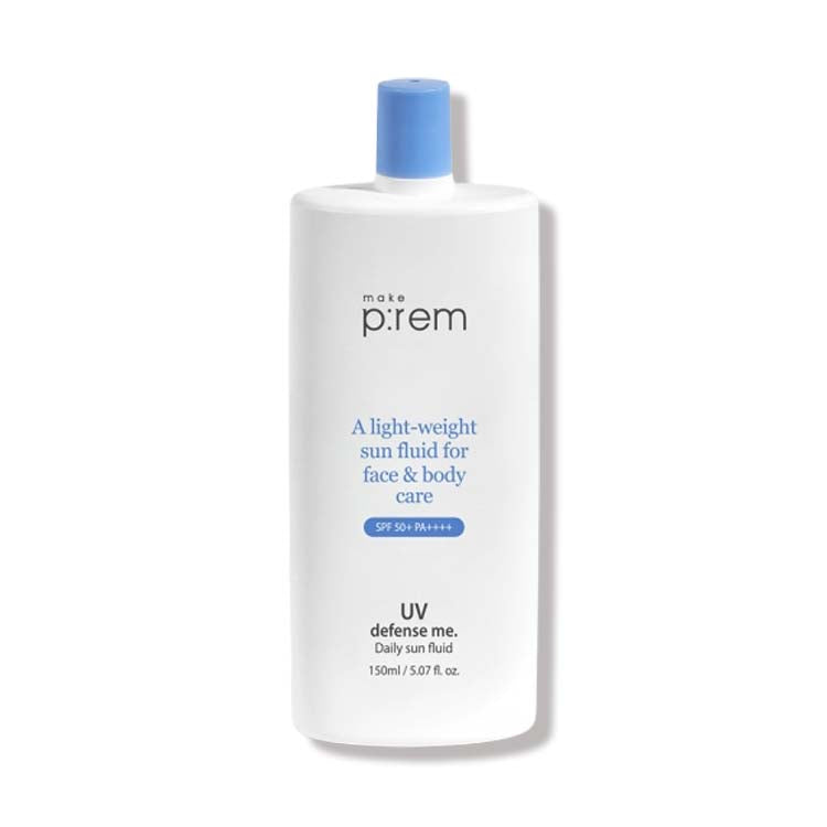 [メイクプレム/makeprem] UV ディフェンスミー デイリー サンフルイド 150ml / SPF50+ PA++++