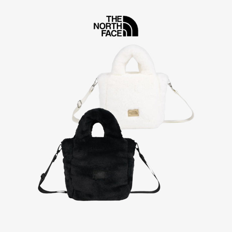 【THE NORTH FACE/ザノースフェイス】プランピートートバッグ ミニ_ファー