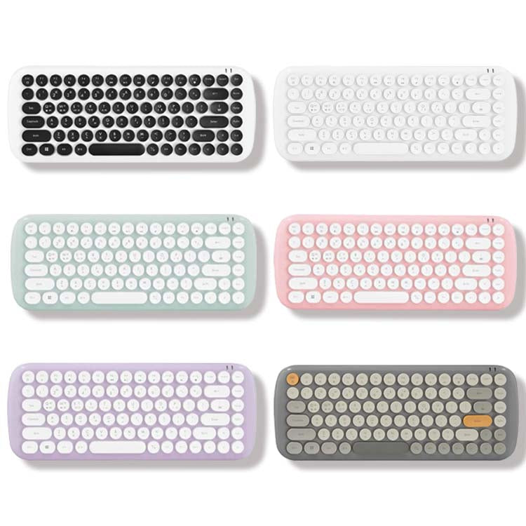 ACTTO RETRO POP MINI Teclado BLUETOOTH BTK-03 (Cinza) - Faz a Boa ACTTO RETRO POP MINI Teclado BLUETOOTH BTK-03 (Cinza) - Faz a Boa